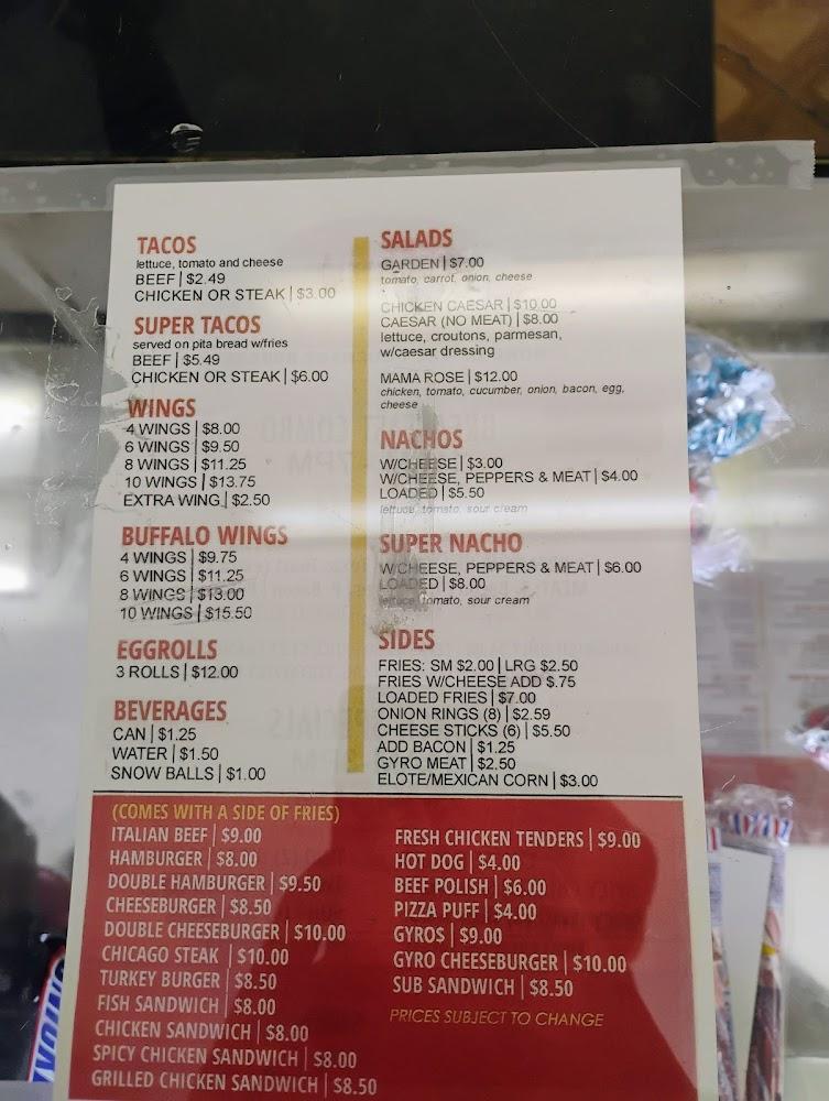 Momo's Sandwich Shop Menu image 3